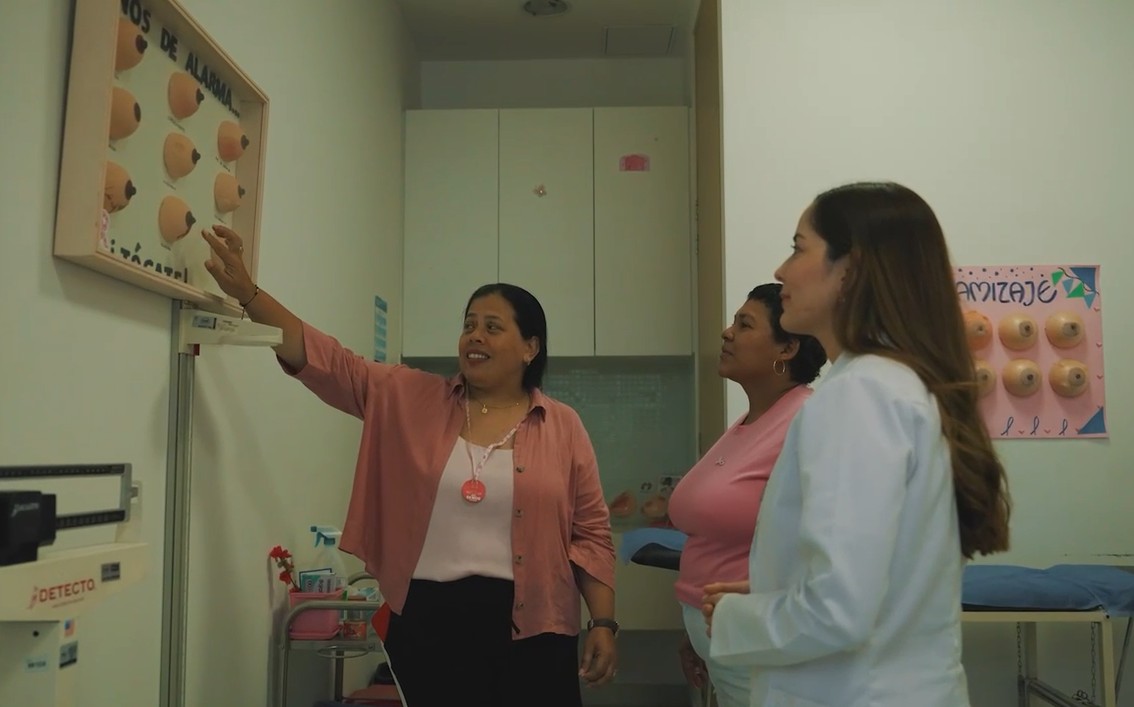 Una actividad estratégica del IDEA en materia de convenios, es la salud preventiva con enfoque de género