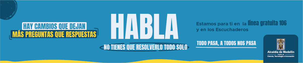 HABLA tú también puedes apoyarte en nosotros
